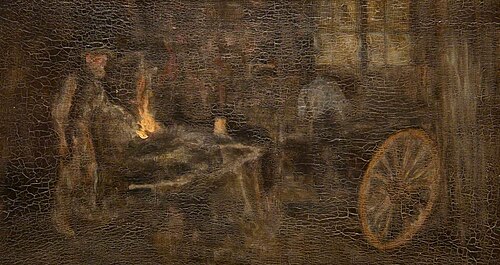 The Little Forge, Lyme Regis, 1895, James Abbott McNeill Whistler