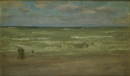 The Shore, Pourville, 1899, James Abbott McNeill Whistler