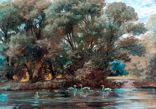 River Scene, 1903, James Abbott McNeill Whistler