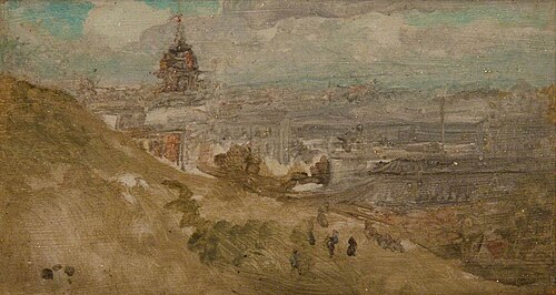 A Distant Dome, 1901, James Abbott McNeill Whistler