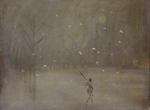 Snowstorm: Nocturne, , James Abbott McNeill Whistler