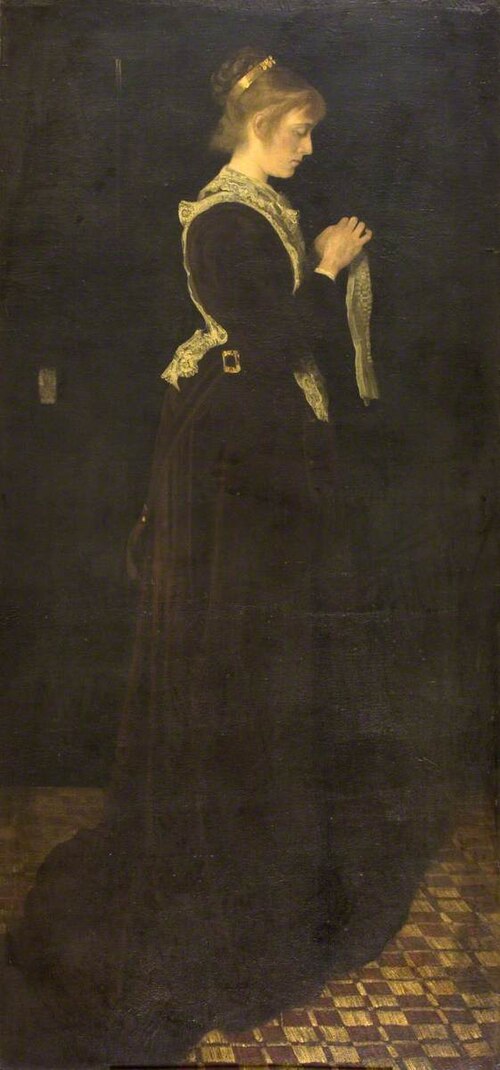 The Seamstress, , James Abbott McNeill Whistler