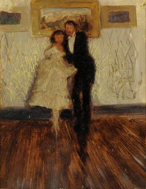 The Dancing Lesson, , James McNeill Whistler