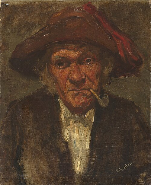 L'Homme à la pipe, 1859, James McNeill Whistler