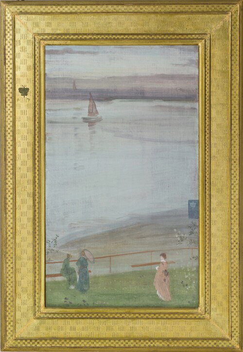 Variations in Violet and Green (painting), 1871, James McNeill Whistler
