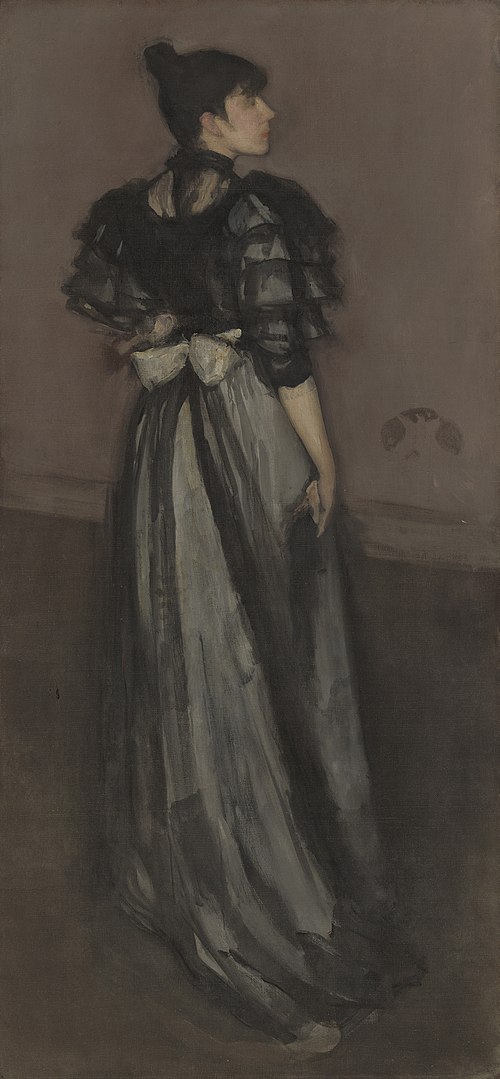 Mother of Pearl and Silver: The Andalusian, 1888, James Abbott McNeill Whistler