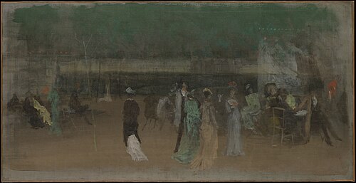 Cremorne Gardens, No. 2, 1870, James McNeill Whistler