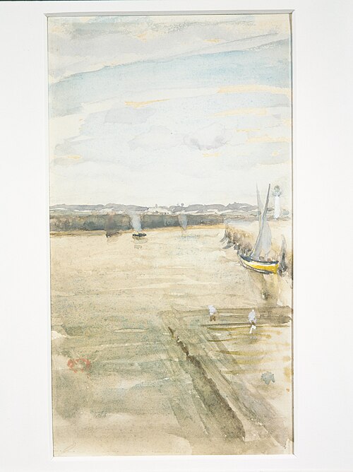 Scene on the Mersey, 1868, James McNeill Whistler