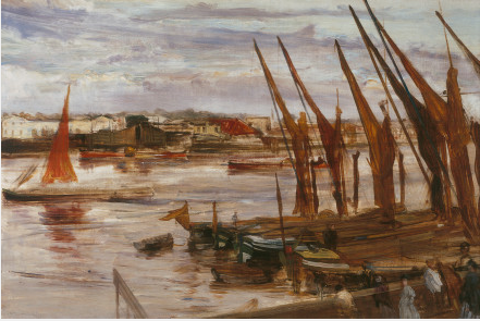 Battersea Reach, 1863, James McNeill Whistler