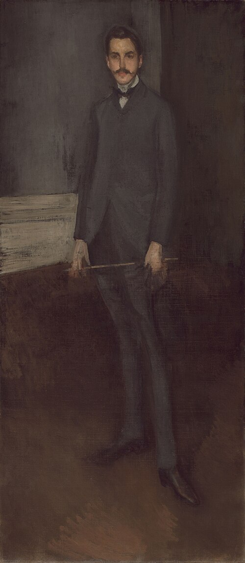 George W. Vanderbilt, 1900, James McNeill Whistler