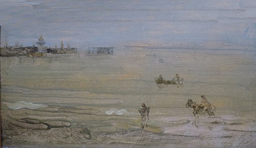 The Pier: A Grey Note, 1884, James Abbott McNeill Whistler