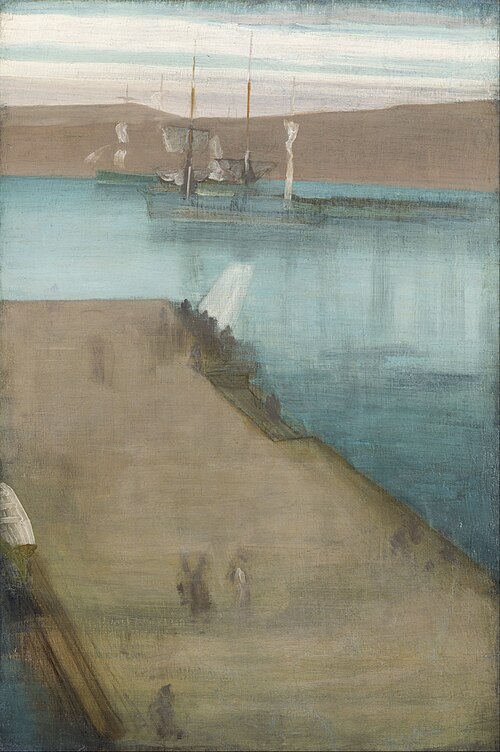 Valparaiso Harbor, 1866, James McNeill Whistler