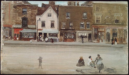Street in Old Chelsea, 1882, James McNeill Whistler