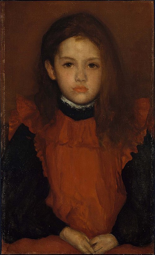 Little Rose of Lyme Regis, 1895, James McNeill Whistler