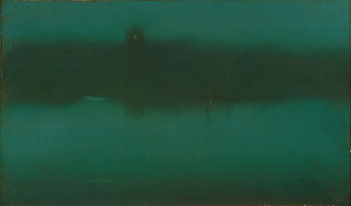 Nocturne, 1877, James McNeill Whistler
