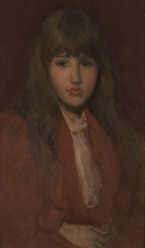 Rose and Gold: "Pretty Nellie Brown", 1895, James McNeill Whistler