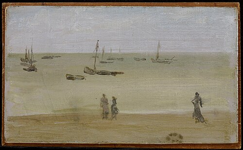The Seashore, 1883, James McNeill Whistler