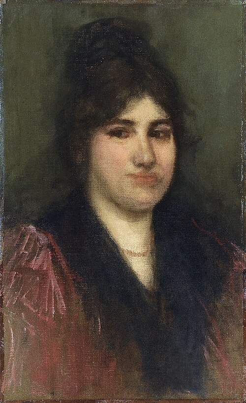 Rose et or: La Napolitaine, 1897, James McNeill Whistler