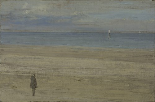 Harmony in blue and silver: Trouville, 1865, James McNeill Whistler