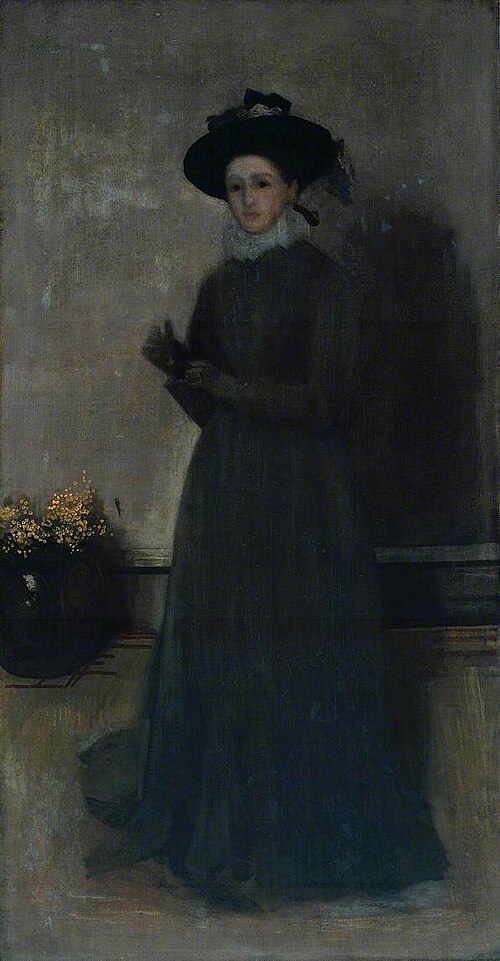 Miss Agnes Mary Alexander, 1873, James McNeill Whistler