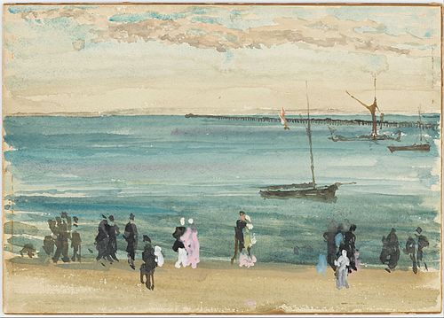 Southend Pier, 1883, James Abbott McNeill Whistler