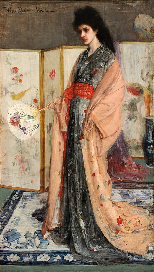 La Princesse du pays de la porcelaine, 1863, James Abbott McNeill Whistler
