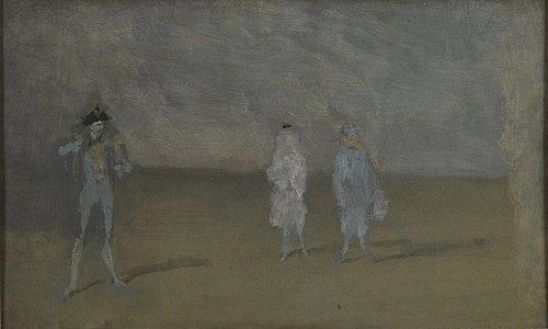 Harmony in Blue: The Duet, 1874, James Abbott McNeill Whistler
