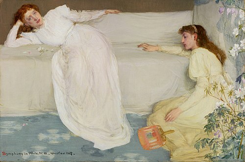 Symphony in White, No. 3, 1866, James Abbott McNeill Whistler