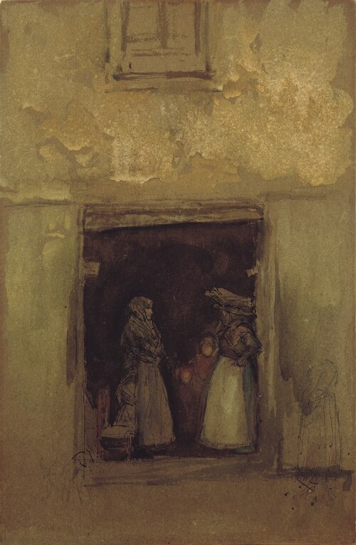 The Gossips, 1901, James Abbott McNeill Whistler