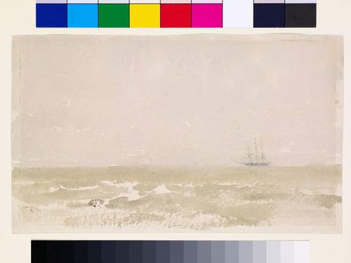 Grey Mist at Sea, 1884, James Abbott McNeill Whistler