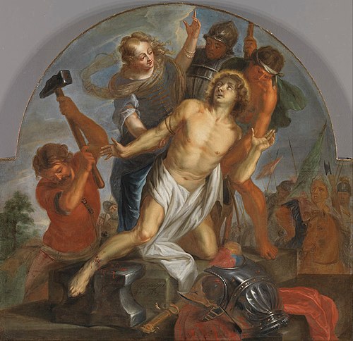 Holy martyr, 1675, Oswald Onghers