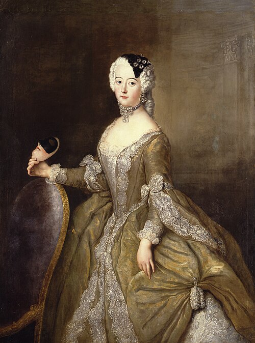 Princess Luise Ulrike of Prussia (1720-1782), 1744, Antoine Pesne