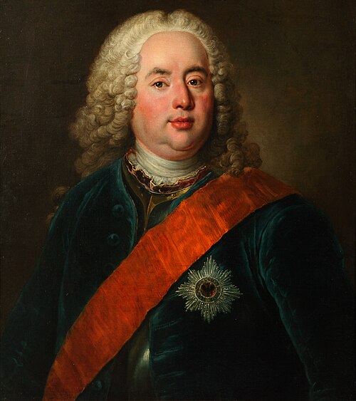 Count Gustav Adolph Gotter, 1754, Antoine Pesne
