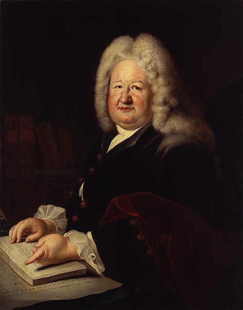 Der Orientalist Mathurin Veyssière de La Croze (1661-1739), 1738, Antoine Pesne