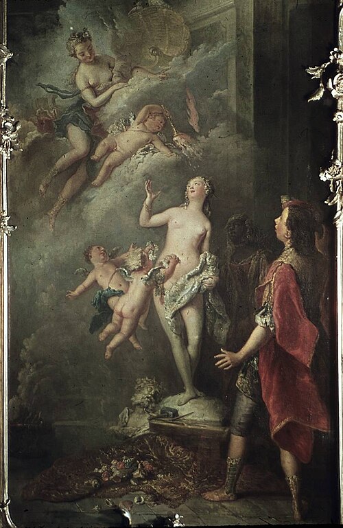 Pygmalion und Galatea, 1747, Antoine Pesne
