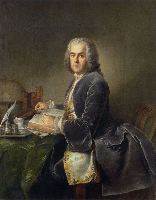 Portrait de Charles-Étienne Jordan, 1740, Antoine Pesne