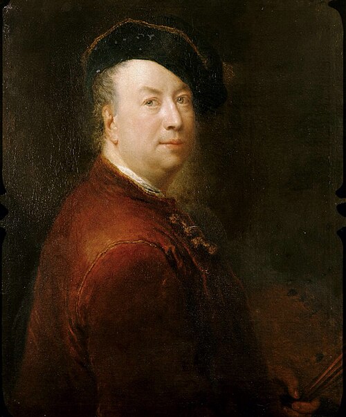 Self-portrait, 1725, Antoine Pesne
