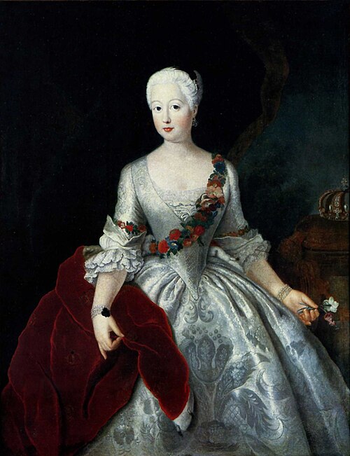 Anna Amalie, Prinzessin von Preußen., 1740, Antoine Pesne