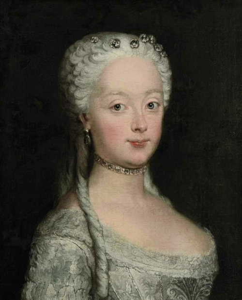 Portrait of Anna Amalie of Prussia, 1750, Antoine Pesne