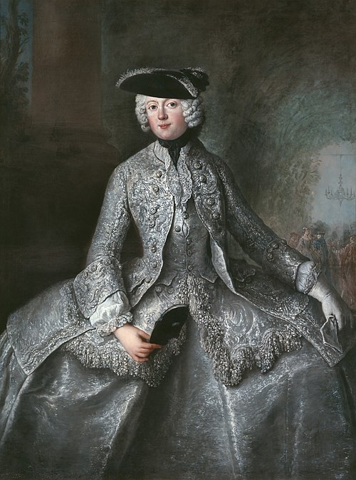 Prinzessin Amalie von Preußen (1723-1787) als Amazone, 1757, Antoine Pesne