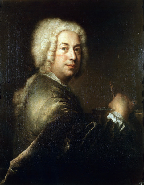 Selbstporträt, 1728, Antoine Pesne