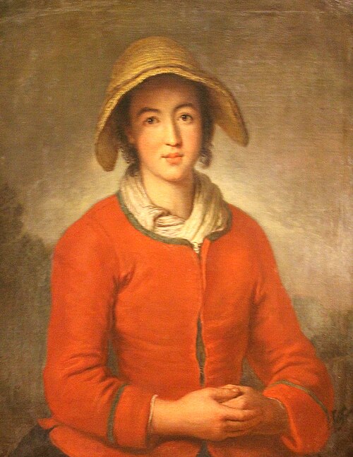 Portrait de Elisabeth Oberbüchler, , Antoine Pesne