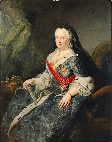 Johanna Elizabeth, princesse d'Anhalt-Zerbst, 1800, Antoine Pesne