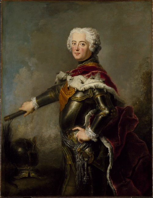 Portrait of Fredrik II, 1712-1786, 1750, Antoine Pesne