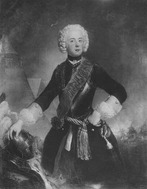 Portrait of Henrik, 1726-1802, Prince of Prussia, , Antoine Pesne