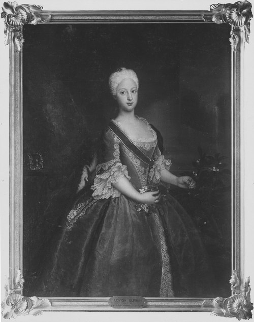 Amalia (1723-1787), princess of Prussia, abbess of Quedlinburg, 1800, Antoine Pesne