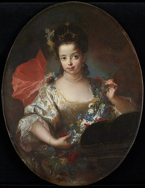 Portrait of Ursule-Anne Dubuisson, 1710, Antoine Pesne