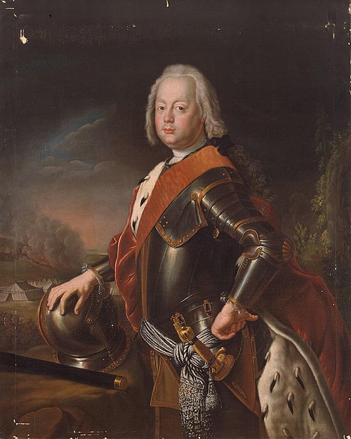 Portrait of Christian Augustus of Anhalt-Zerbst, 1725, Antoine Pesne