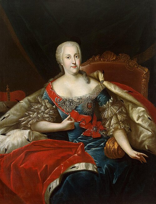 Portrait of Johanna Elisabeth, Princess of Anhalt-Zerbst, 1746, Antoine Pesne