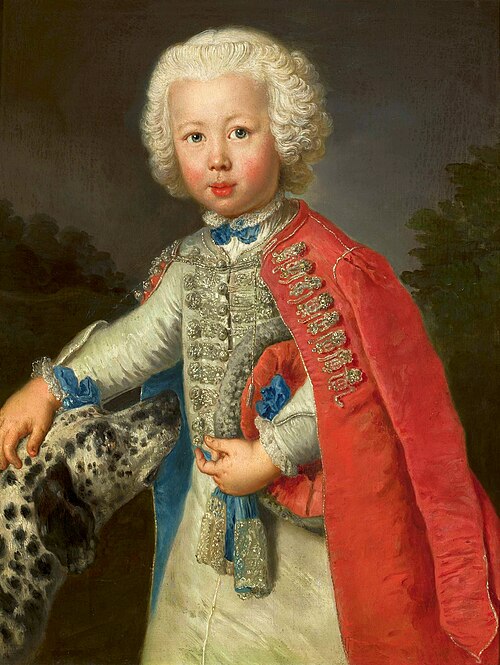 Portrait d'un garçon, 1737, Antoine Pesne